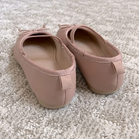 H&M x Georgia Beaumont Girls’ White Embroidered Cotton Dress/Beige Ballet Flats - Picture 14 of 14